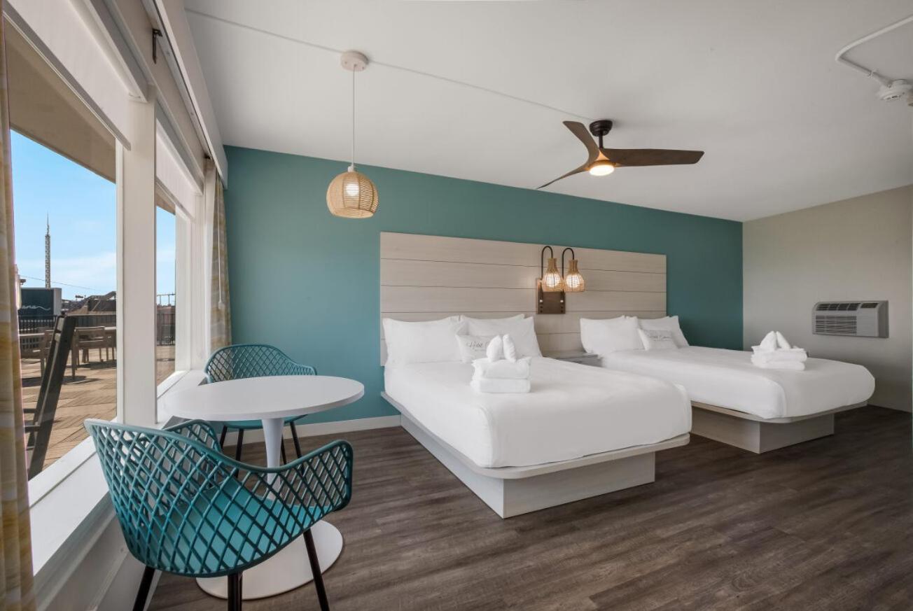 Hotel Cabana Oceanfront/Boardwalk شمال وايلدوود المظهر الخارجي الصورة