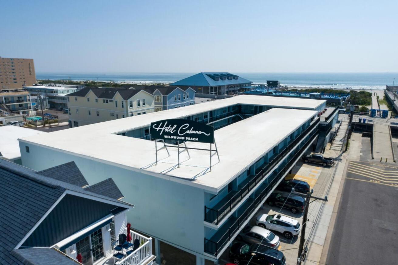 Hotel Cabana Oceanfront/Boardwalk شمال وايلدوود المظهر الخارجي الصورة